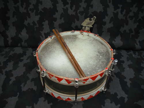 Third Reich Period Side Drum (Red)