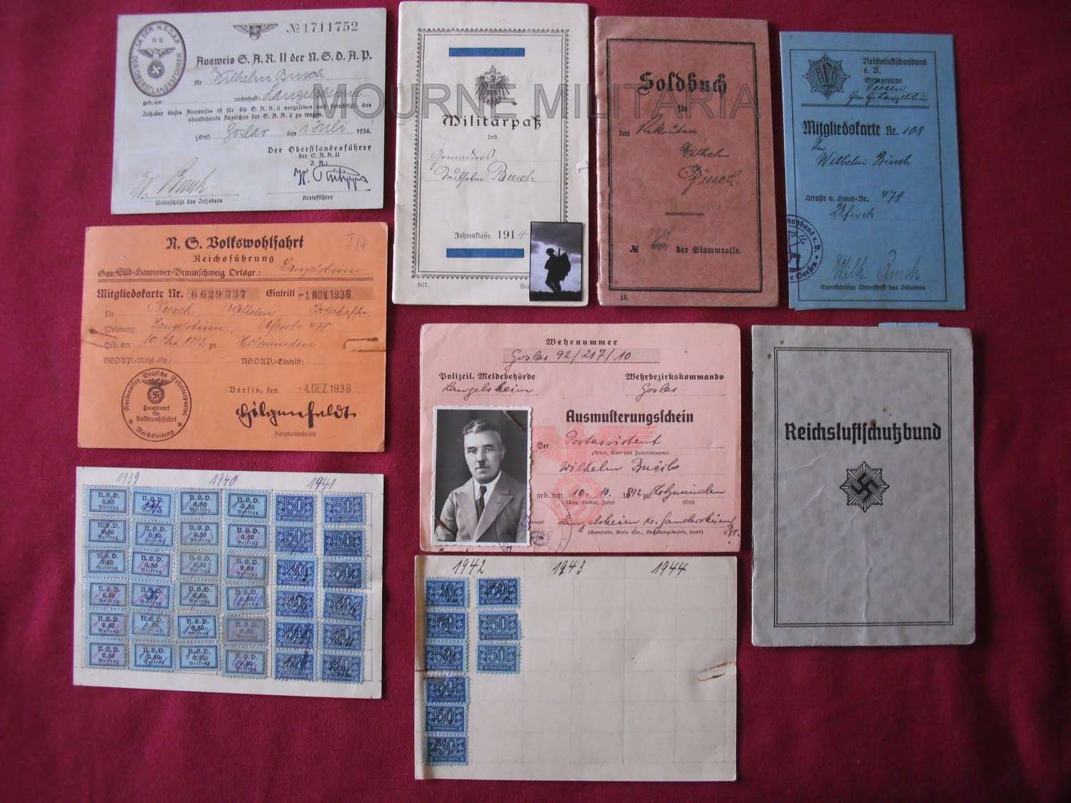 Document Grouping to Herr Wilhelm Busch