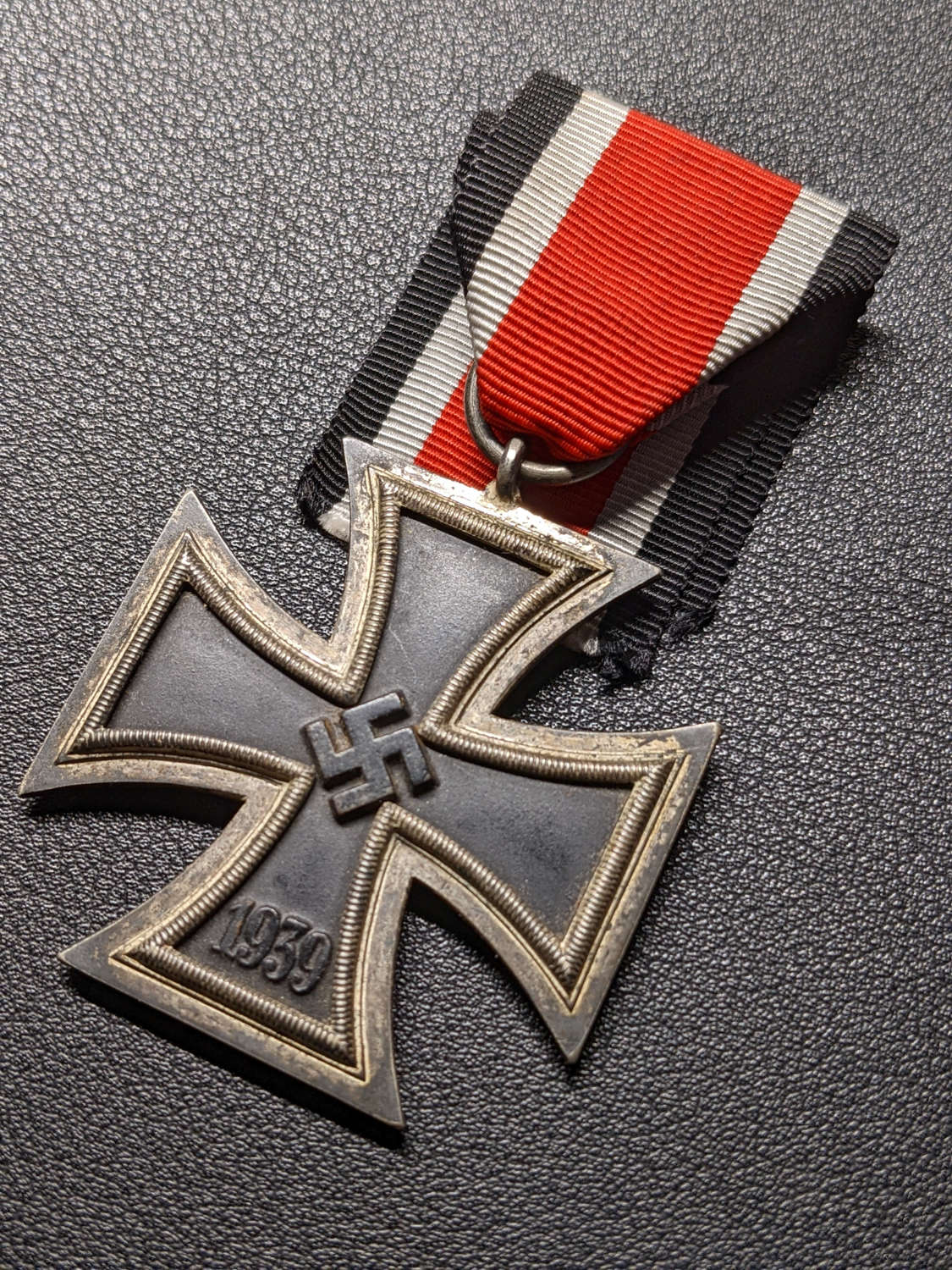 Iron Cross 2nd Class Non-maker marked with High Relief Swastika