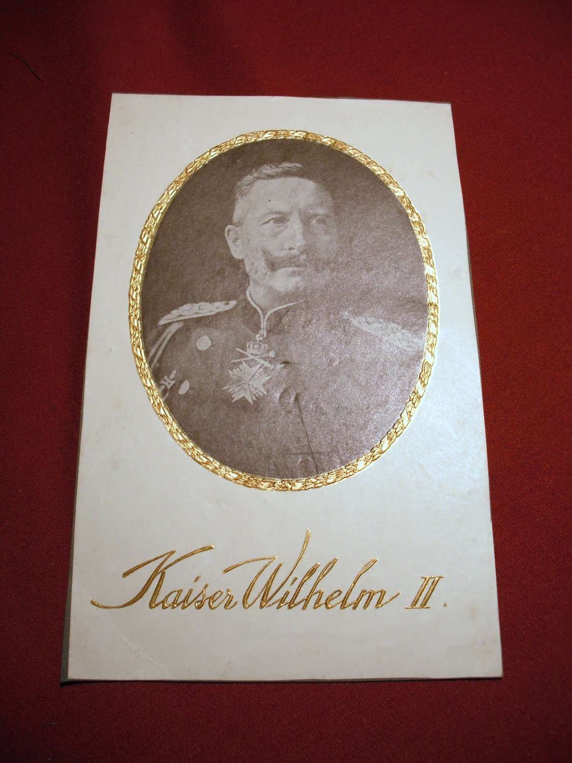 Kaiser Wilhelm II Formal Photo Print