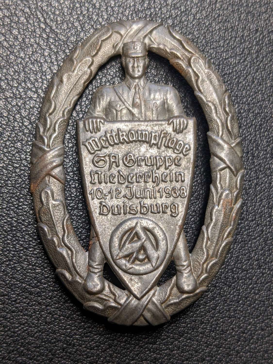 SA-Gruppe The Lower Rhine region or Niederrhein Sports Badge 10th 12th June 1938