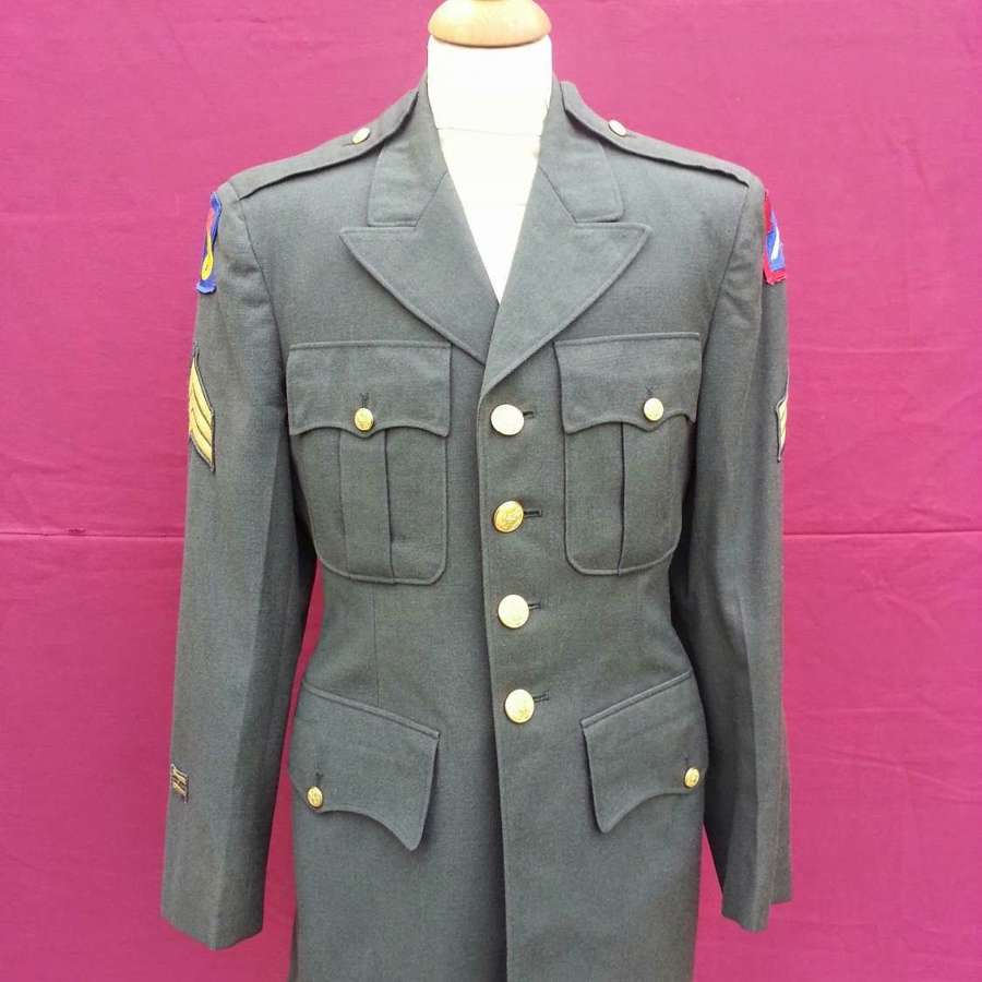  Vietnam War 1956 Period Wool Serge Dress tunic