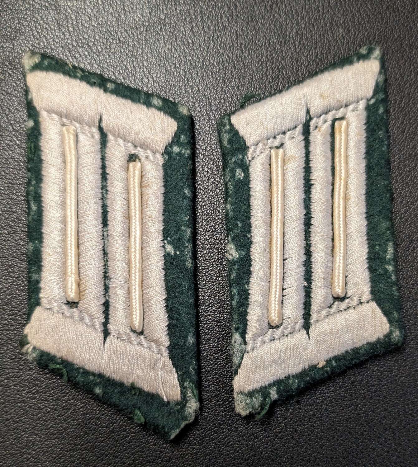 German WWII Infantry Collar Tabs