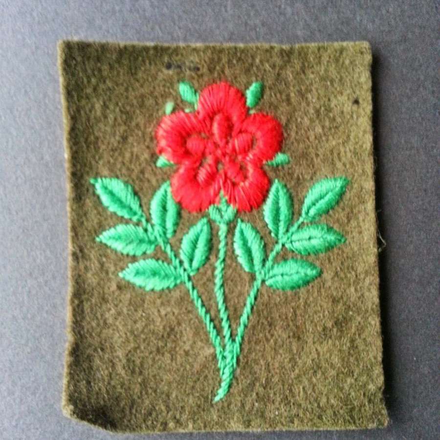 WWII 55th West Lancanshire Divisional Formation Patch