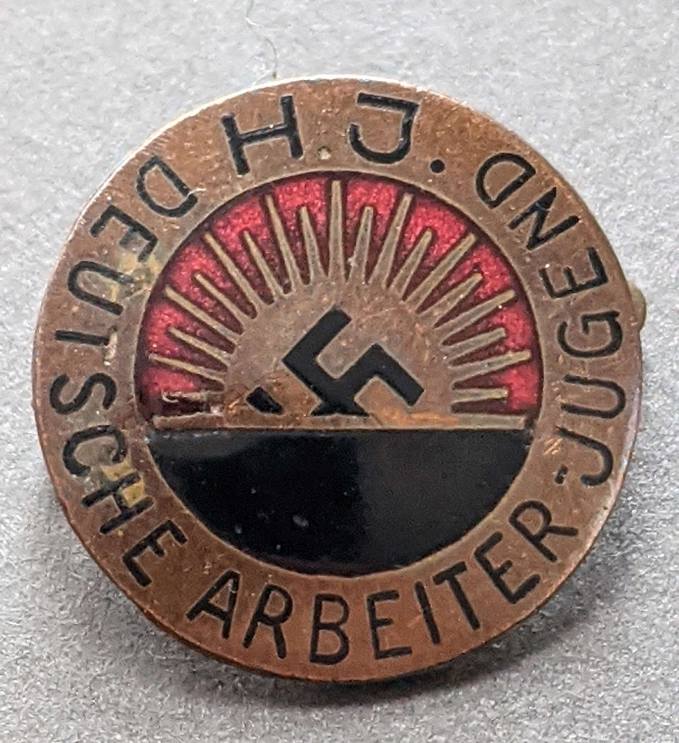 First Pattern Hitler Youth Membership Badge