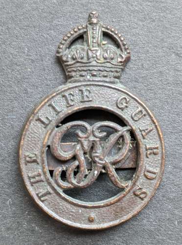 George VI Life Guards Officer’s OSD Cap Badge