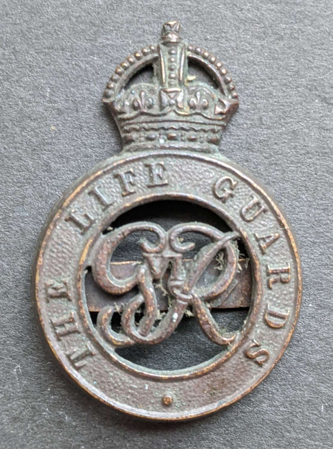 George VI Life Guards Officer’s OSD Cap Badge