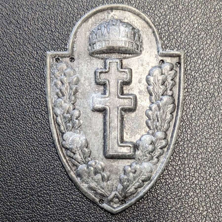 Rare Hungarian WWII Levente Youth Movement Badge