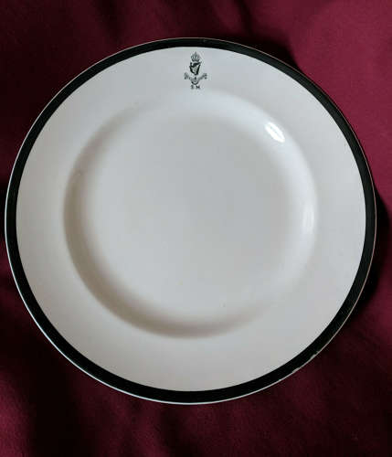 Royal Ulster Rifles Sergeants Mess Dinner Plate