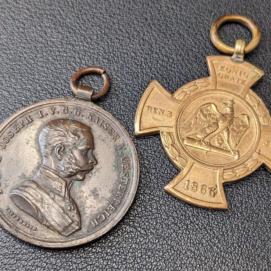 Imperial German/Austrian Medal Pair