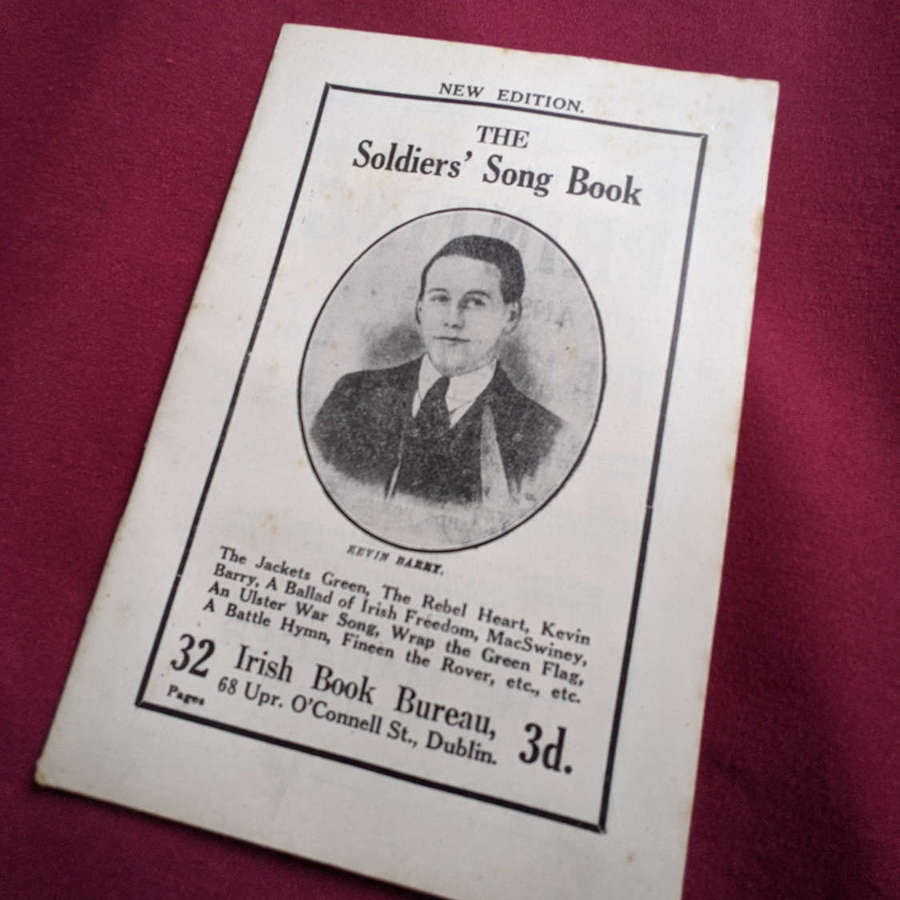 Period Irish Volunteer "The Soldiers Song Book"