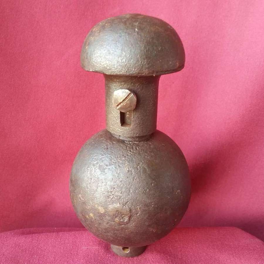 1834 William Parlour Percussion Grenade