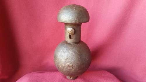 1834 William Parlour Percussion Grenade