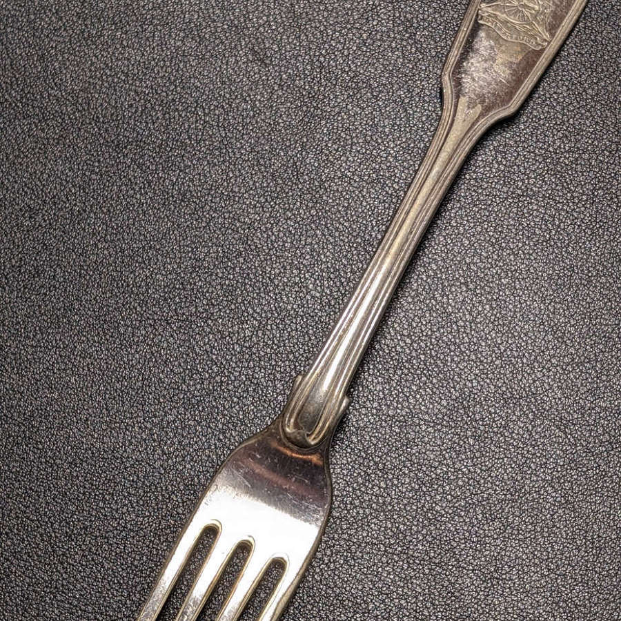 Mid 19th Century Waterford Militia Officers Mess Fork