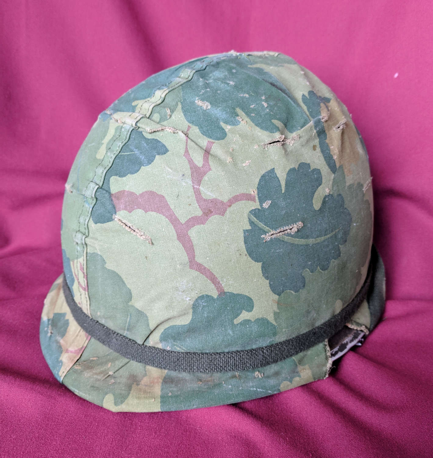 Vietnam Period US Airborne Service Helmet