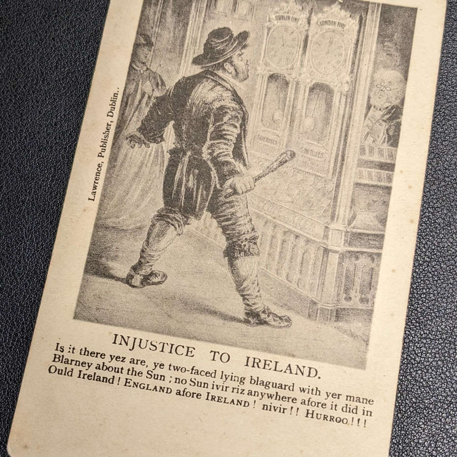 Political Related Postcard "Injustice in Ireland" Ca1907