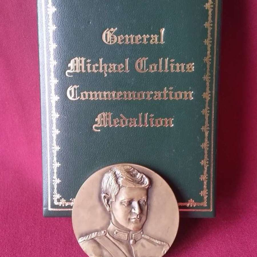Cased General Michael Collins Commemoration Medallion