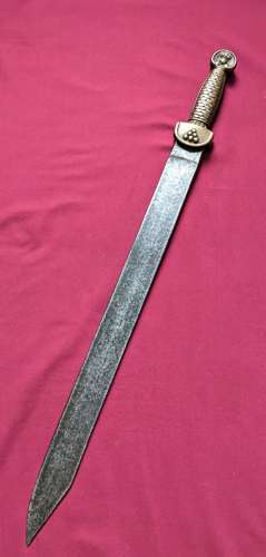 1800's Spanish Artillery Pioneer Heavy Short Sword