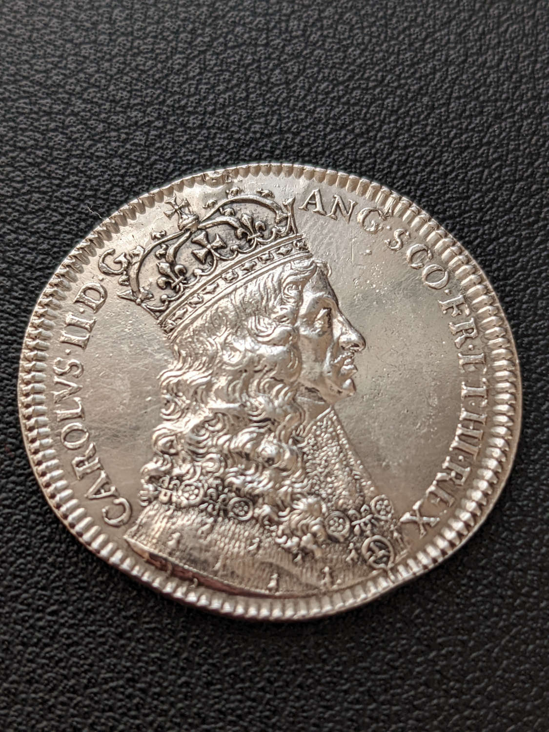 Charles II Official Royal Mint Silver Coronation Medallion 1661