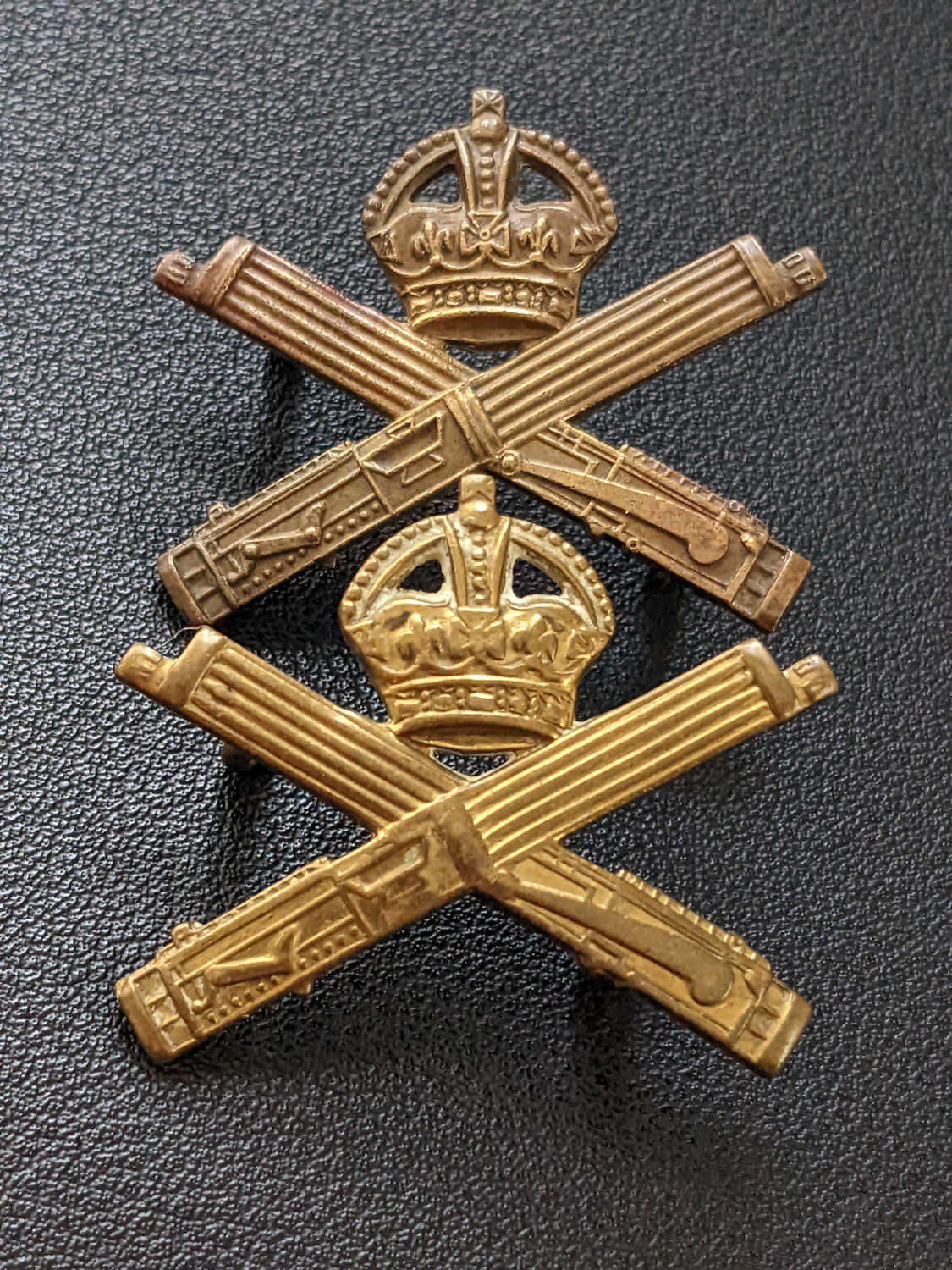 WWI Royal Machine Gun Corps Collar Tabs