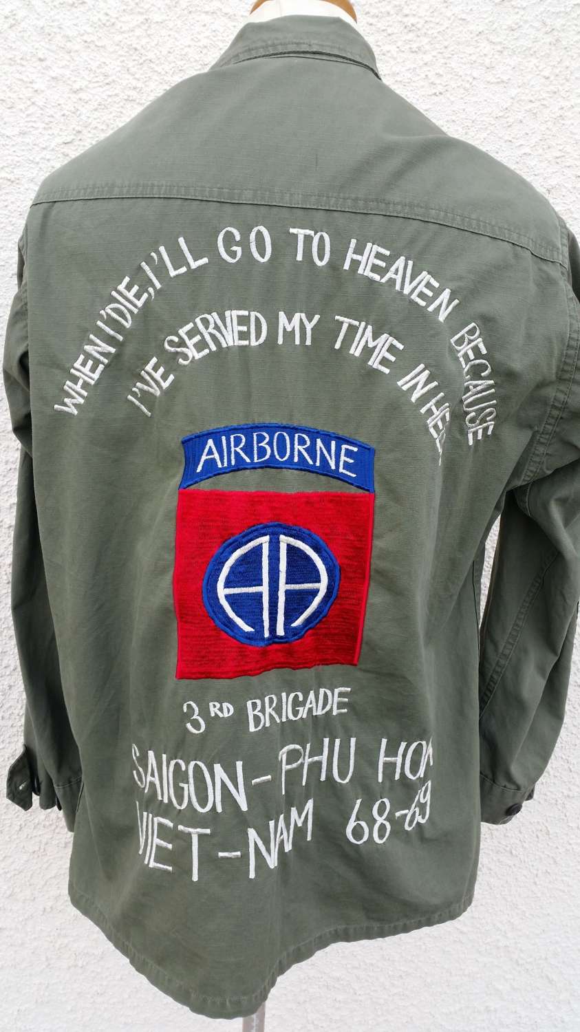 Vietnam Era Airborne Vets Combat blouse