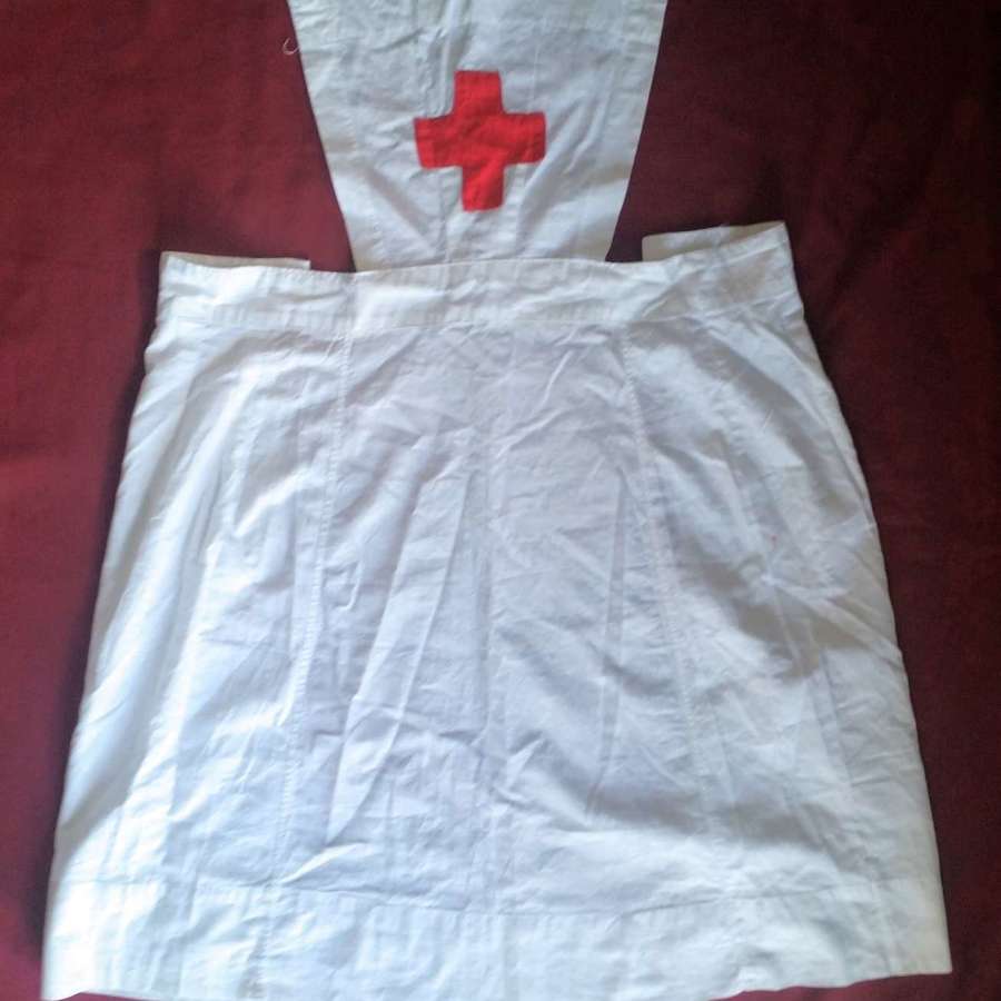 Pristine WWII Red Cross Nursing Apron