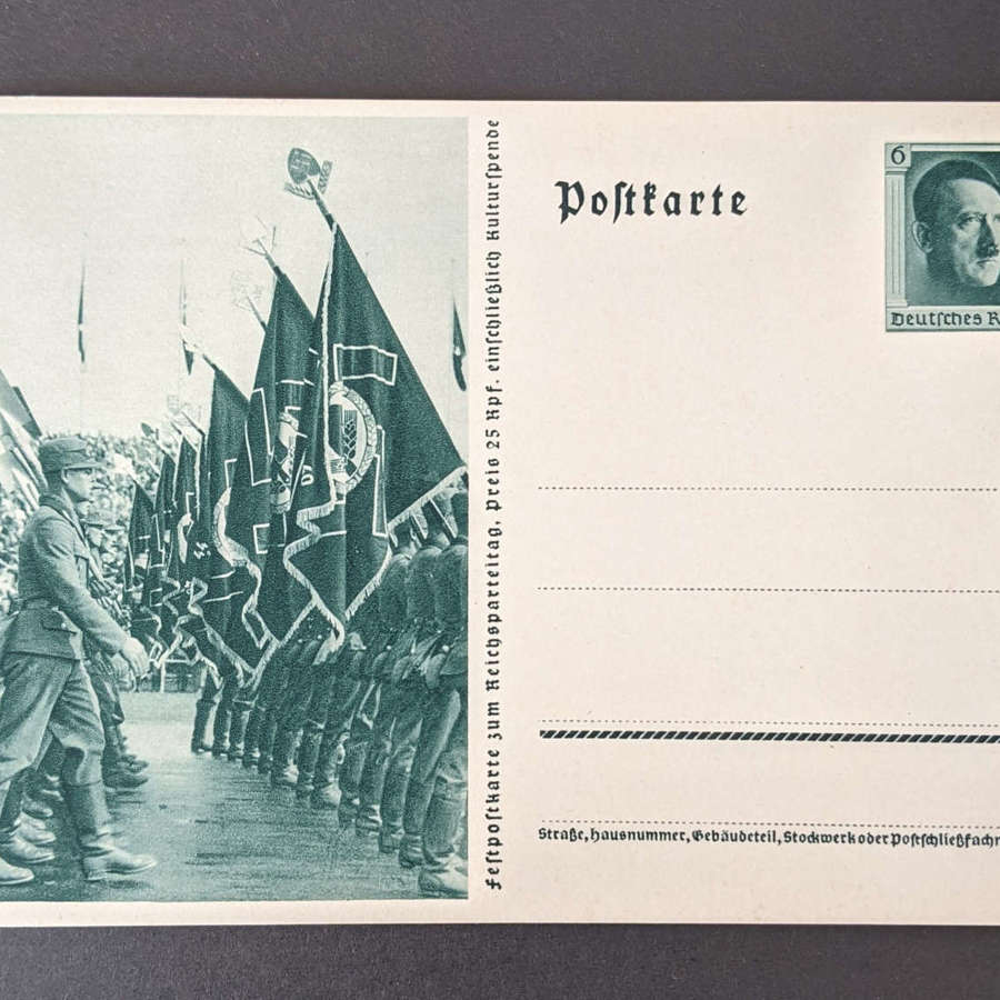 Reichsparteitag  Reich Labour Services Postcard
