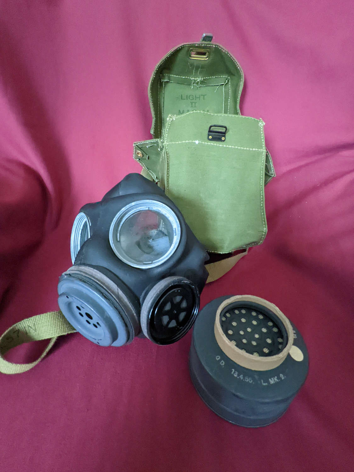MKII Gas Mask & Bag