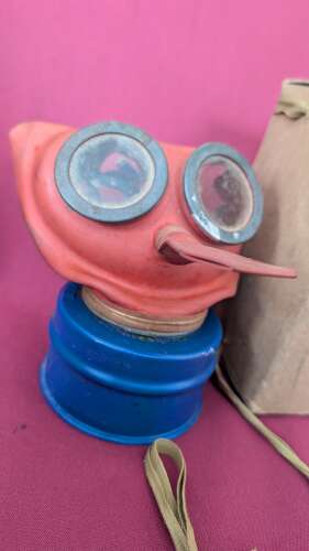 Boxed WWII Child's Gas Mask