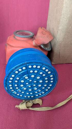 Boxed WWII Child's Gas Mask