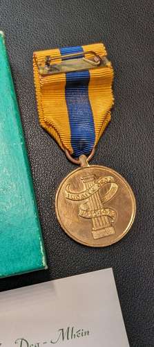 Boxed 1922 - 1972 Garda Siochana Jubilee Medal