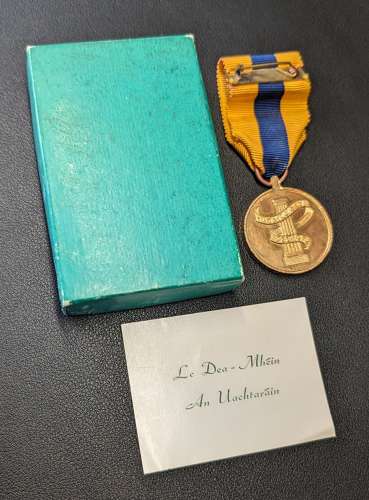 Boxed 1922 - 1972 Garda Siochana Jubilee Medal