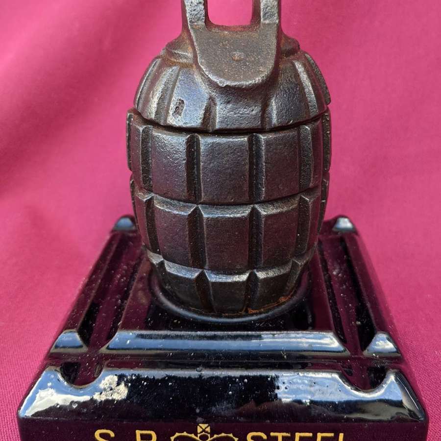 Mint 1915 promotional Patriotic Inkwell by SB Iron & Steel