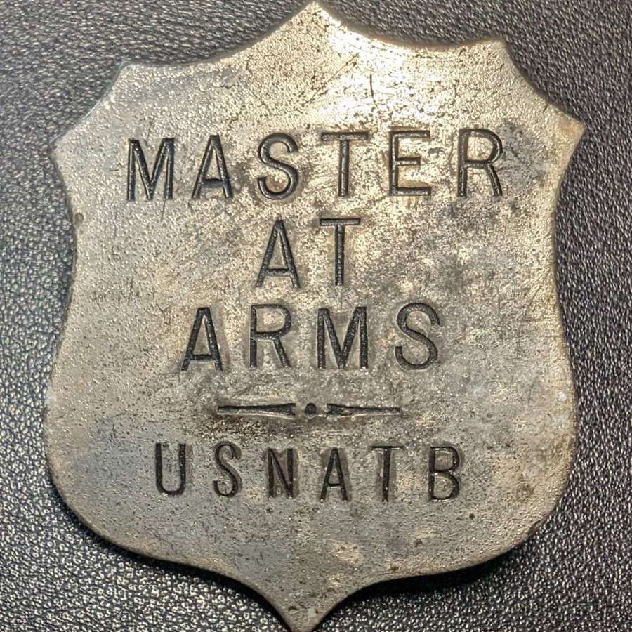 WWII Period Master at Arms U.S. Naval Amphibious Training Base Shield