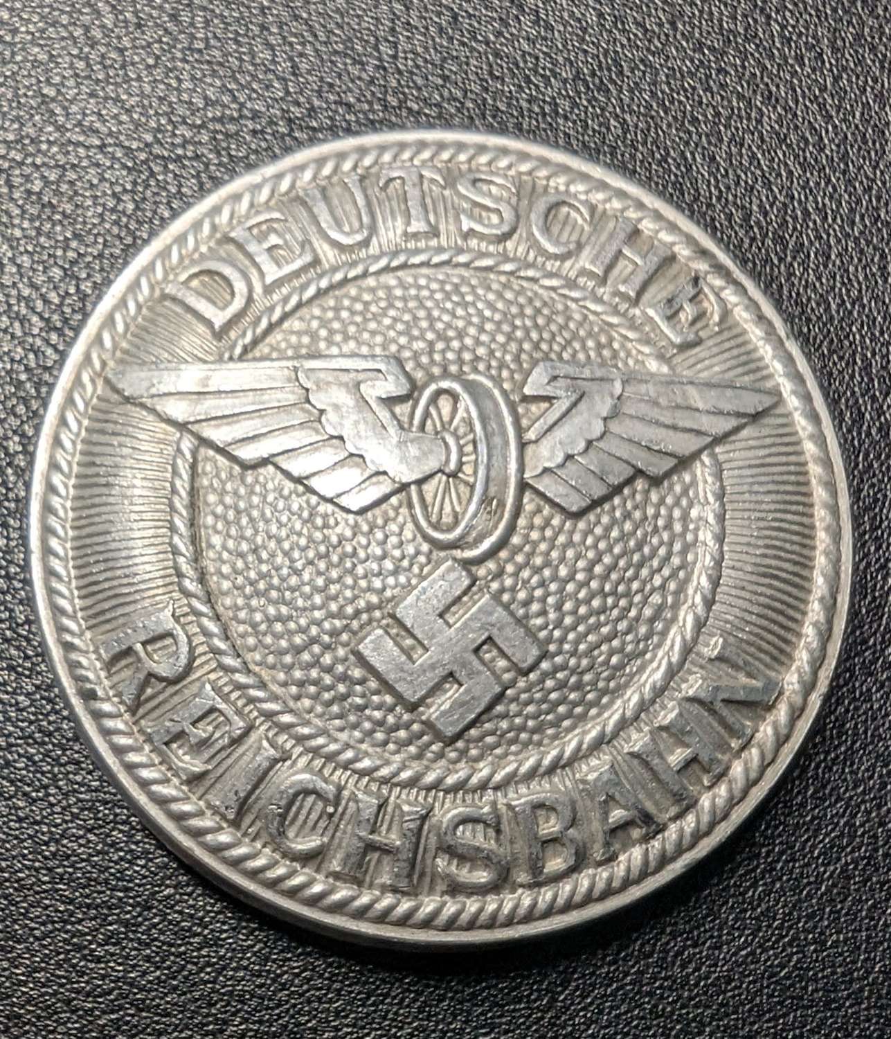 Deutsche Reichsbahn Officers Central Disc for Buckle
