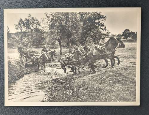 WWII German Wehrmacht Postcard