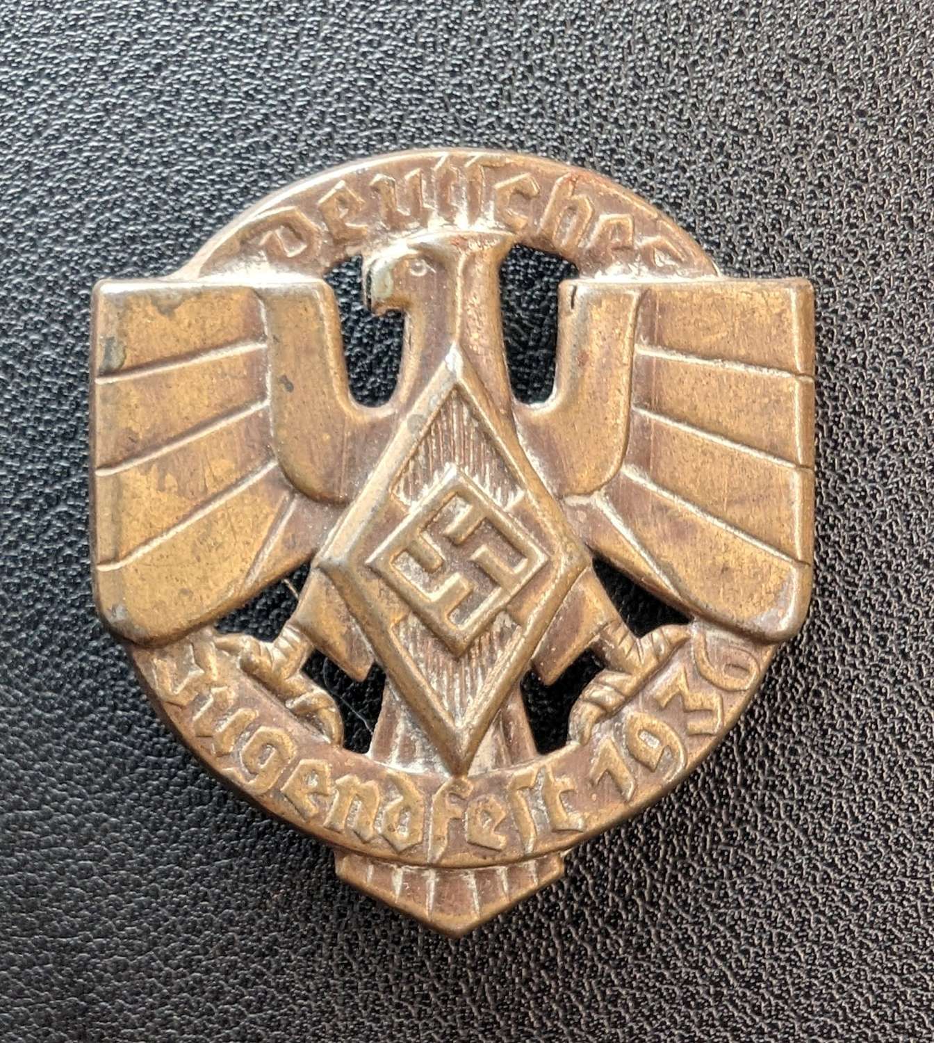 Deutsches Jugendfest Day Badge 1936