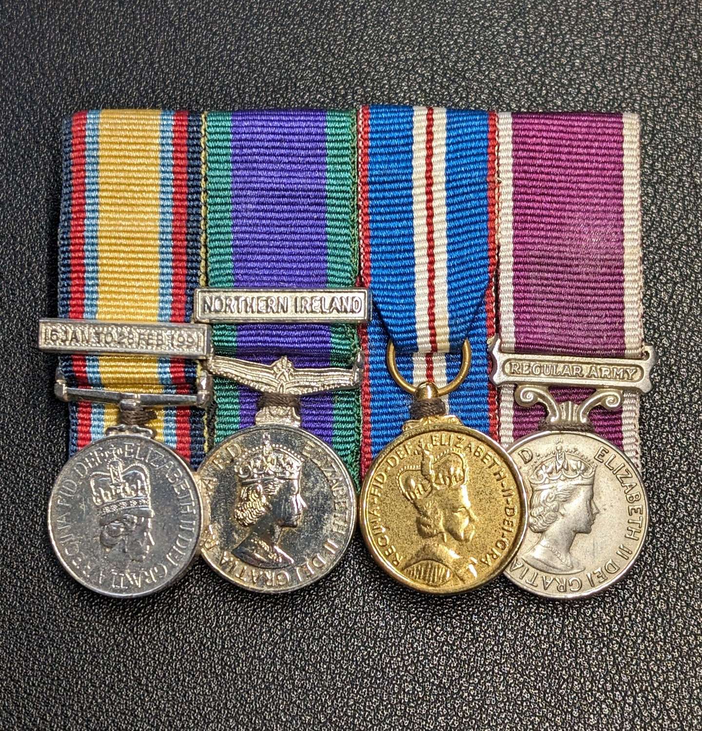 Original Parade Mounted British Army Service Miniatures