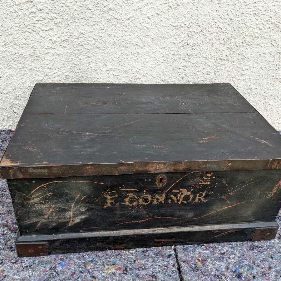 Black & Tan Barrack box & Ammo Box "Named"