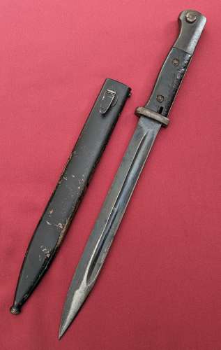 German M1884/98 Kar98 Bayonet
