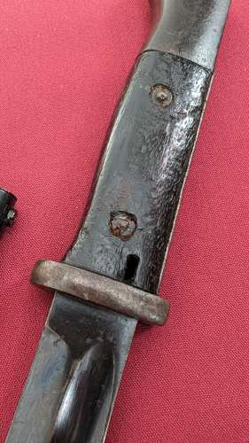 German M1884/98 Kar98 Bayonet