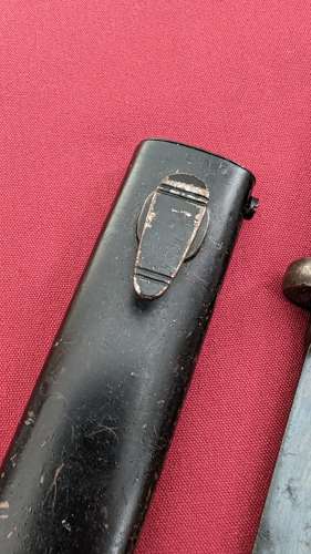 German M1884/98 Kar98 Bayonet