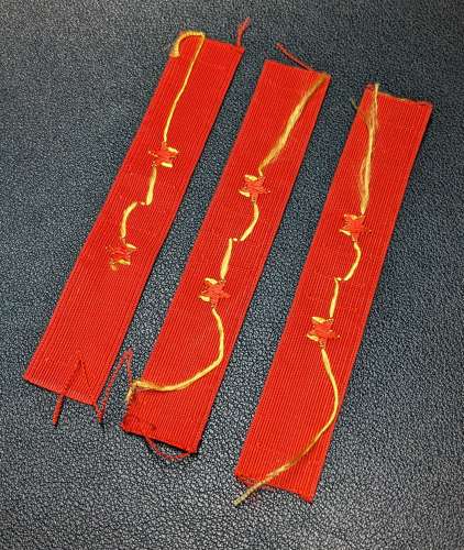 WWII Un-Issued Japanese Private 2nd Class Collar Tabs