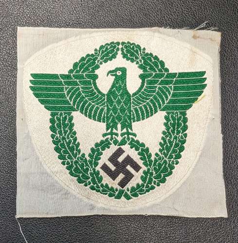 Reich's Police Sports Vest Insignia