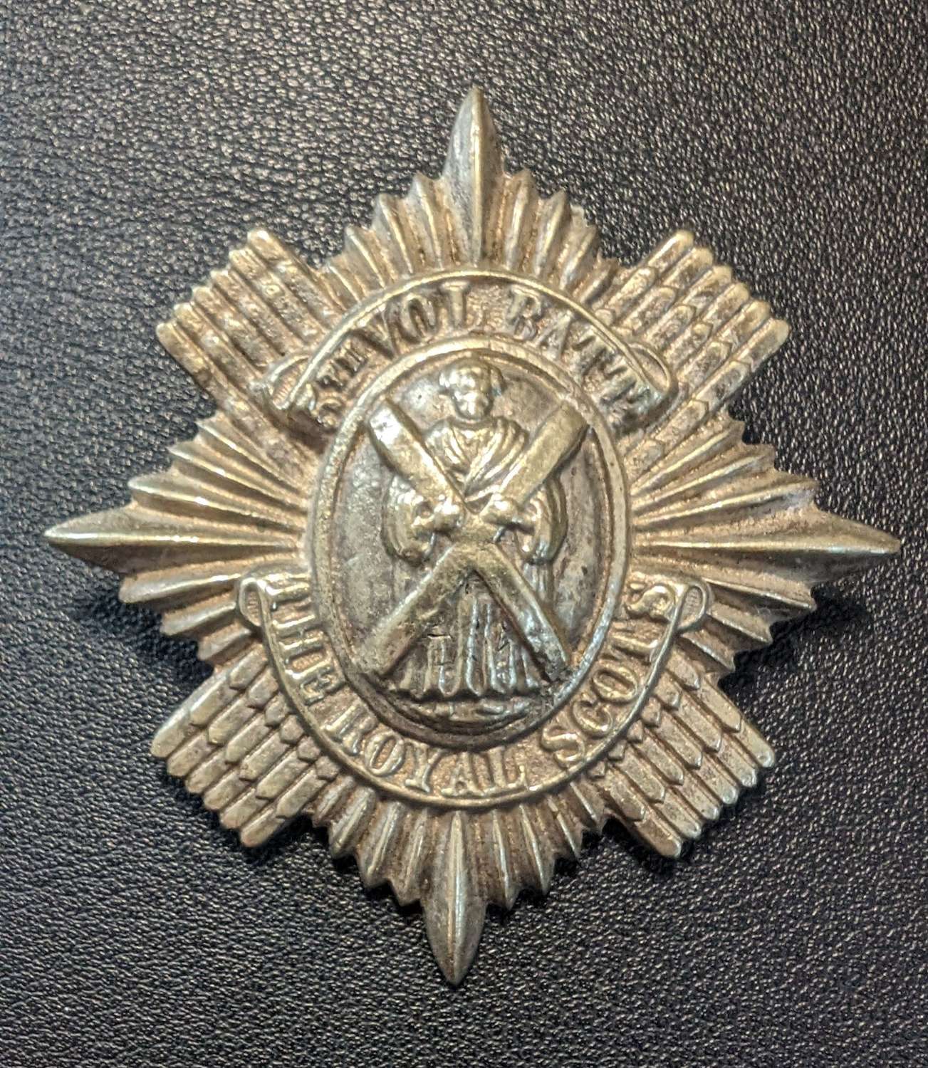 5th Volunteer Battalion The Royal Scots 1888-1908 Cast Badge