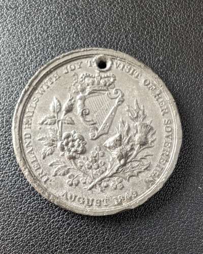 Victoria & Albert Visit to Ireland August 1849 Medal