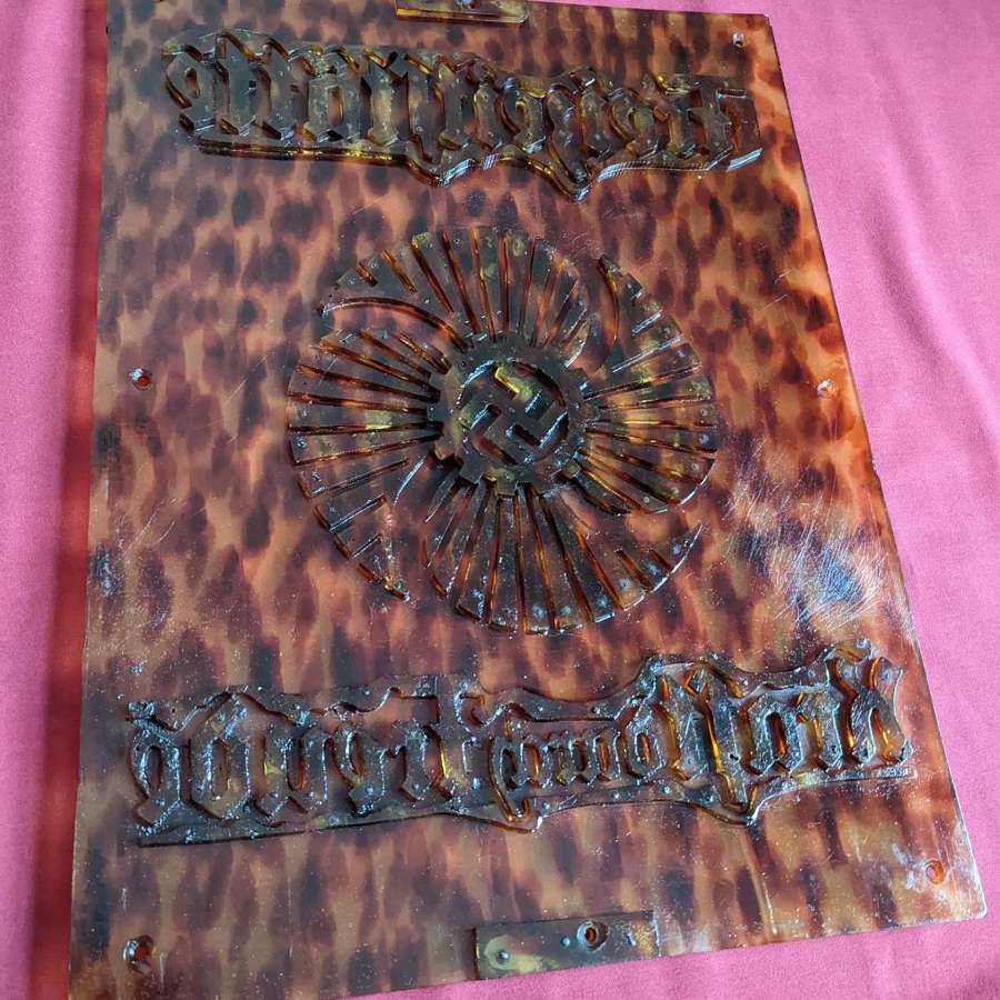 NS Gemeinschaft Kraft Durch Freude Lighting Panel