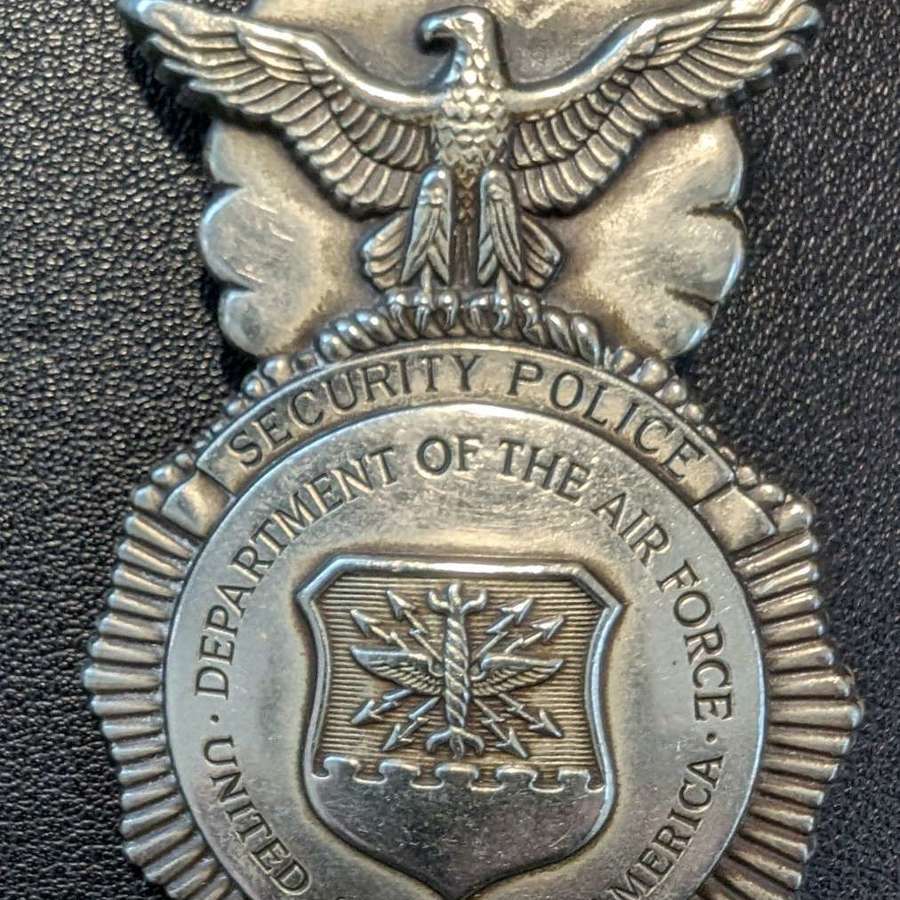 US Airforce Security Police Breast Badge