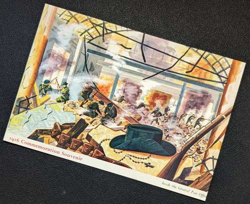 1916-1966 Commemoration Souvenir Postcard 