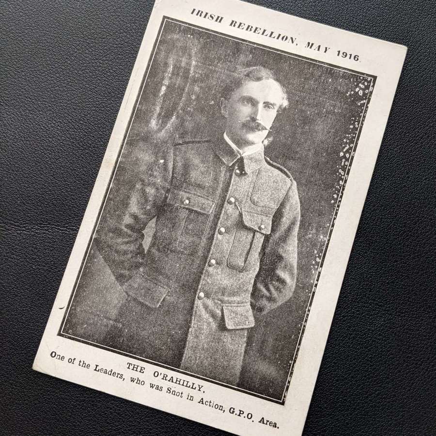 Irish Rebellion Leaders Postcard Series "The O'Rahilly"